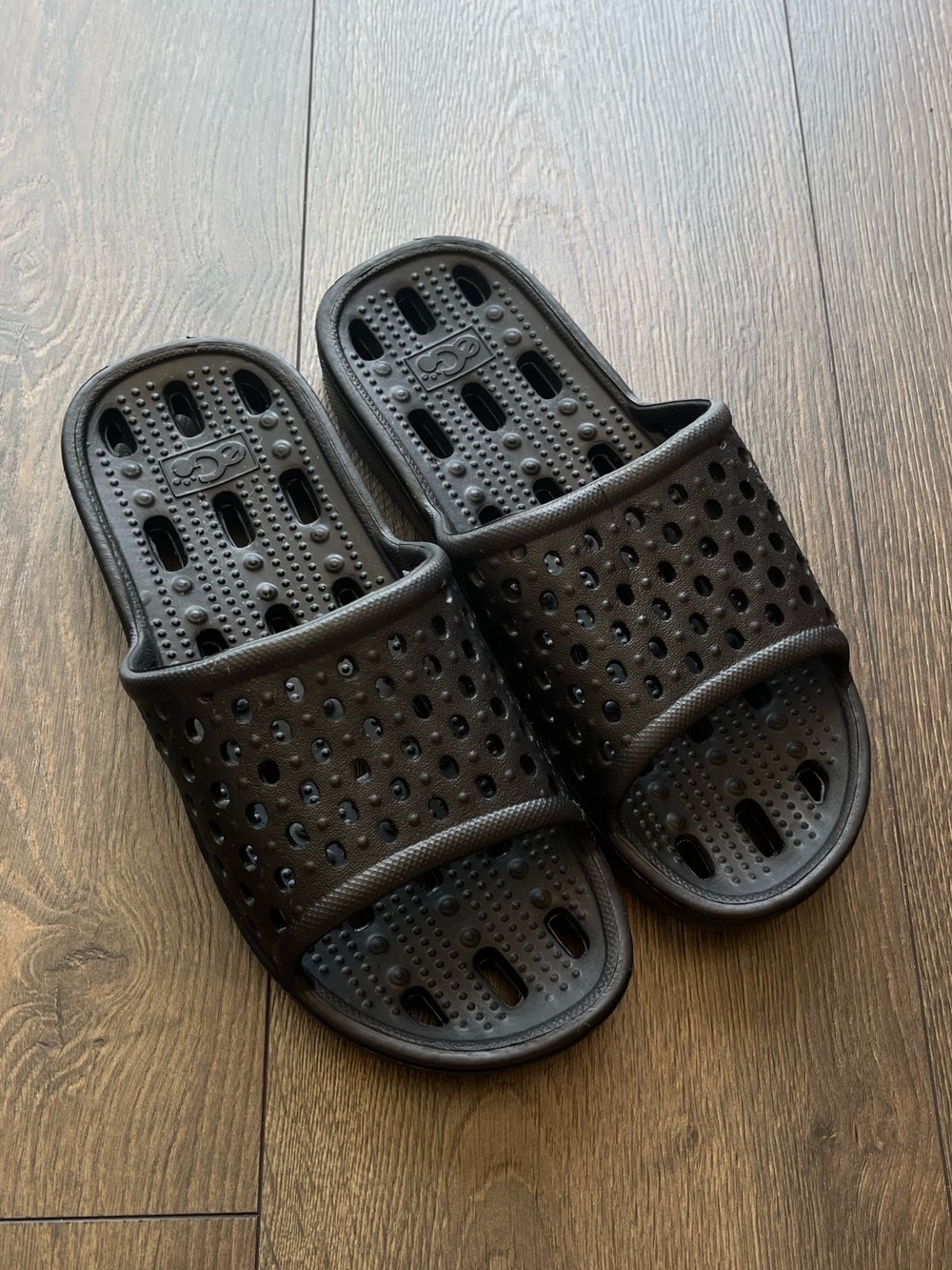 NWOT EGO Perforated Slide Sandals